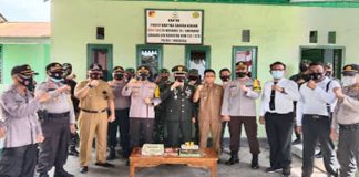 Polres Minsel Kunjungi Secaba Rindam Merdeka dan Koramil - PilarAktual.com