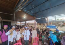 Caleg DPR RI Lexsy Mamonto Silaturahmi dengan Warga Tumumpa