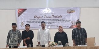 KPU Boltim gelar Rapat Pleno terbuka Rekapitulasi dan Penetapan DPS Pilkada 2024, Sabtu 10 Agustus 2024. (foto.yudi/timurexpress.co)