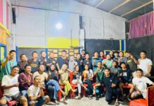 Dikukuhkan, Gen Z ARus Kecamatan Kotabunan Berkomitmen Menang di Pilkada 2024