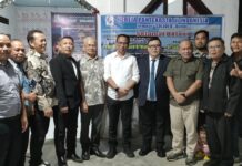 Letakkan Batu Pertama Gereja Buyat, SSM Didoakan Terpilih Kembali