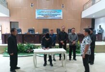 Bupati Boltim Hadiri Paripurna Penetapan APBD 2025