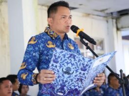 Bupati Ronald Kandoli Pimpin Apel Perdana, Tegaskan Disiplin ASN