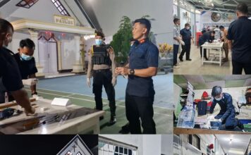 Karutan Kotamobagu, Aris Yuliyanta, saat memimpin seluruh rangkaian kegiatan razia gabungan di Rutan Kelas IIB Kotamobagu, sekira pukul 19.00 Wita, Jumat 18 September 2026. foto.dok/Rutan Kotamobagu)