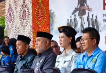 Tampak Plh Rutan Kelas IIB Kotamobagu, saat menghadiri Upacara Hari Kesaktian Pancasila di Lapangan Bokihotinimbang Kotamobagu, 1 Oktober 2026. (foto/Rutan Kotamobagu)